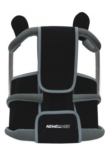 TK391 - Modular cross with underarm release, lateral stabilizing rods and lumbar belt